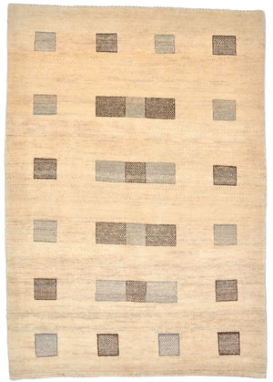 Gabbeh-matta - Loribaft Persian - 179 x 125 cm - ljusbrun