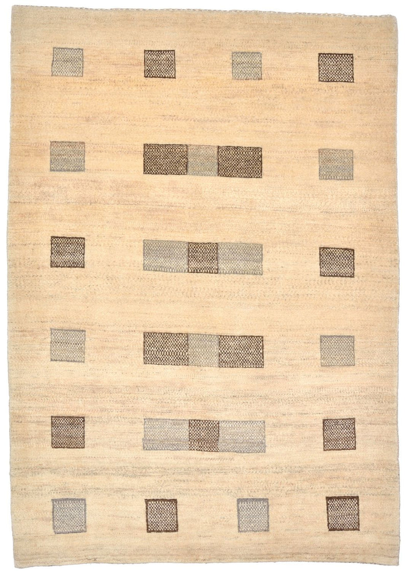 Gabbeh-matta - Loribaft Persian - 179 x 125 cm - ljusbrun