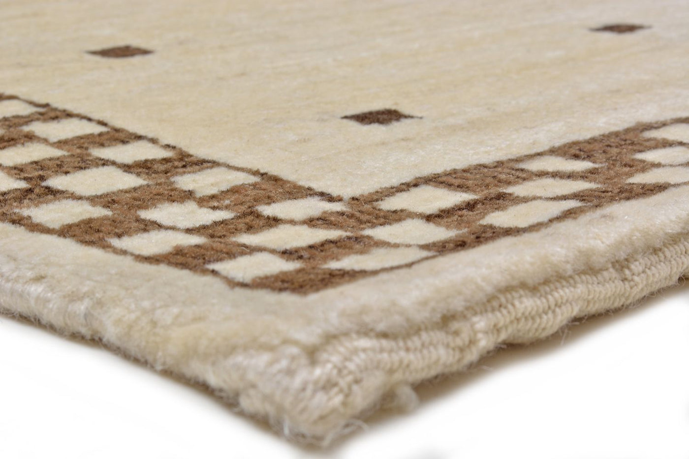 Loribaft Mattan 108x71cm - Perserteppich Wollteppich