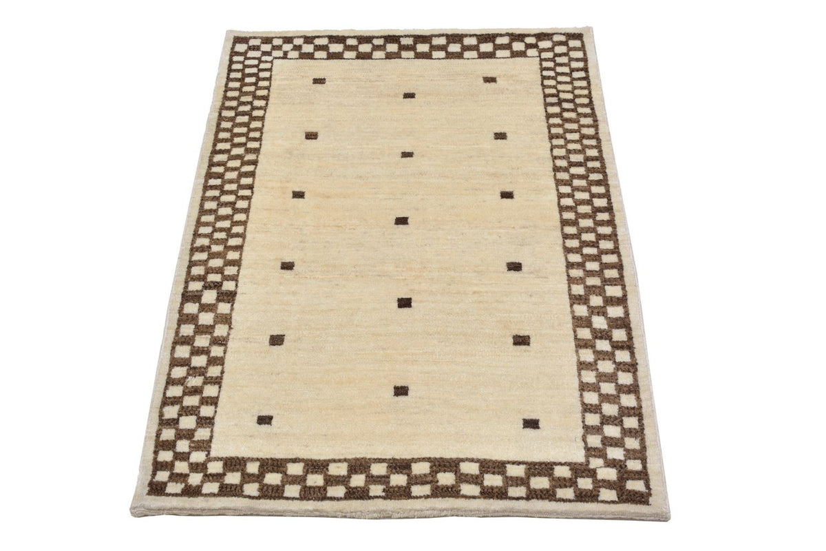 Gabbeh-matta - Loribaft Persian - 108 x 71 cm - sand