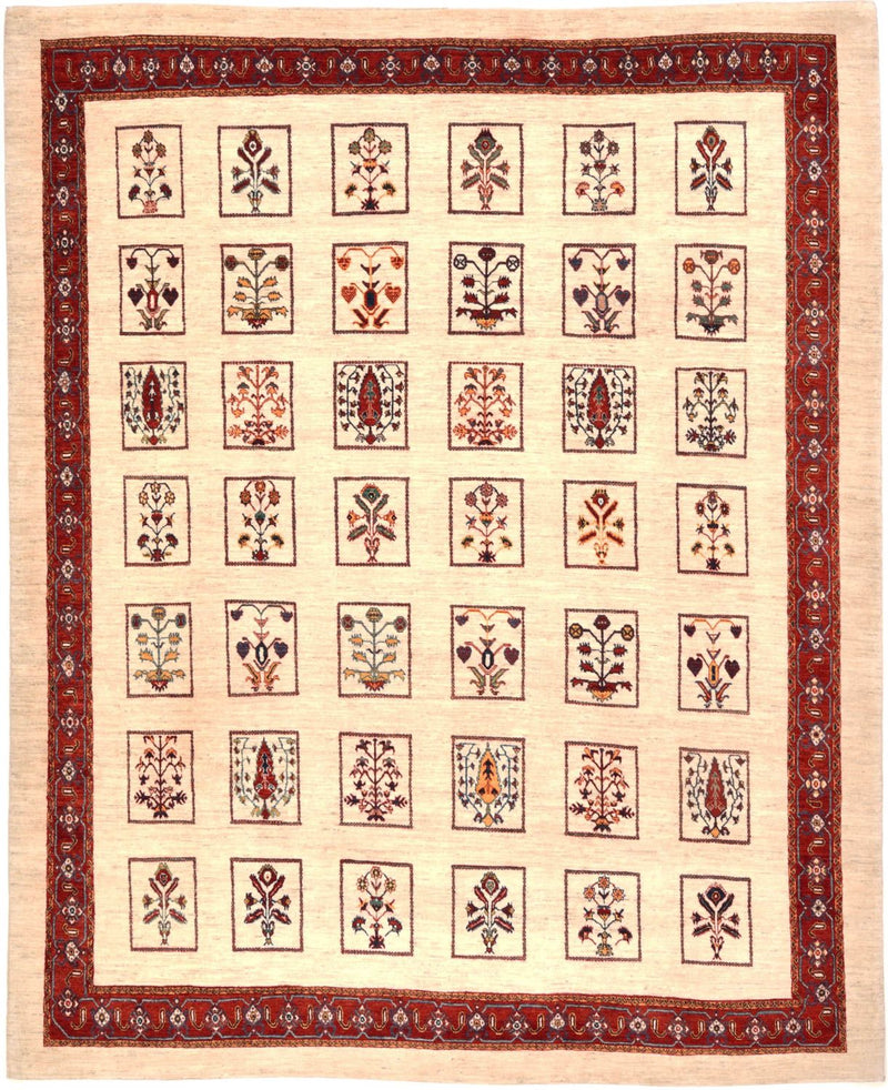 Gabbeh-matta - Loribaft Persian - 326 x 261 cm - röd
