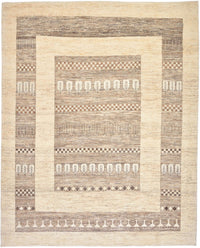 Gabbeh-matta - Loribaft Persian - 253 x 203 cm - sand