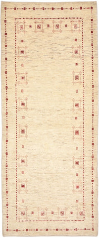 Runner Gabbeh-matta - Loribaft Persian - 202 x 82 cm - natur
