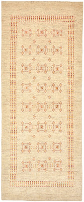 Runner Gabbeh-matta - Loribaft Persian - 195 x 79 cm - beige