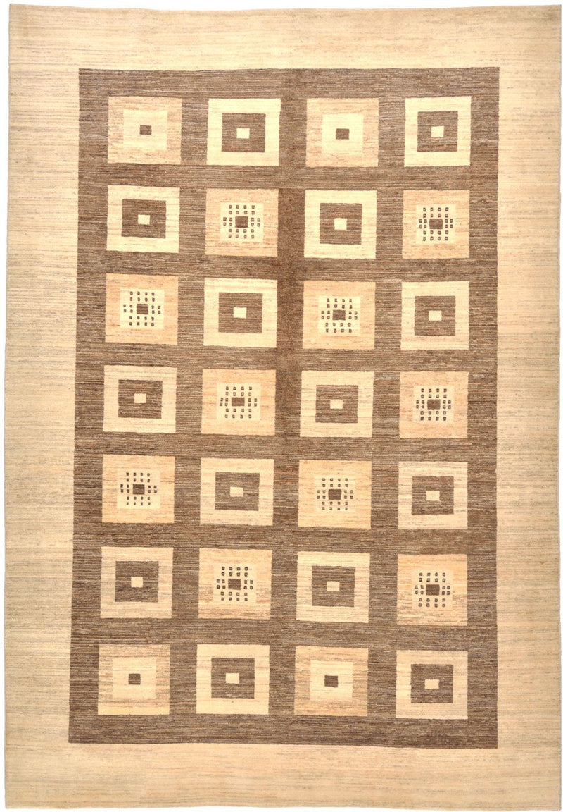 Gabbeh-matta - Loribaft Persian - 380 x 264 cm - brun