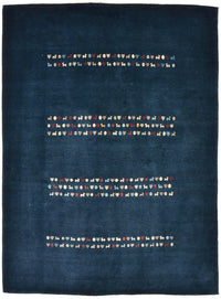 Gabbeh-matta - Loribaft Persian - 209 x 154 cm - blå