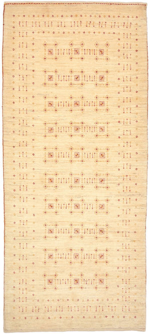 Runner Gabbeh-matta - Loribaft Persian - 201 x 88 cm - natur