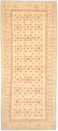 Runner Gabbeh-matta - Loribaft Persian - 195 x 85 cm - beige
