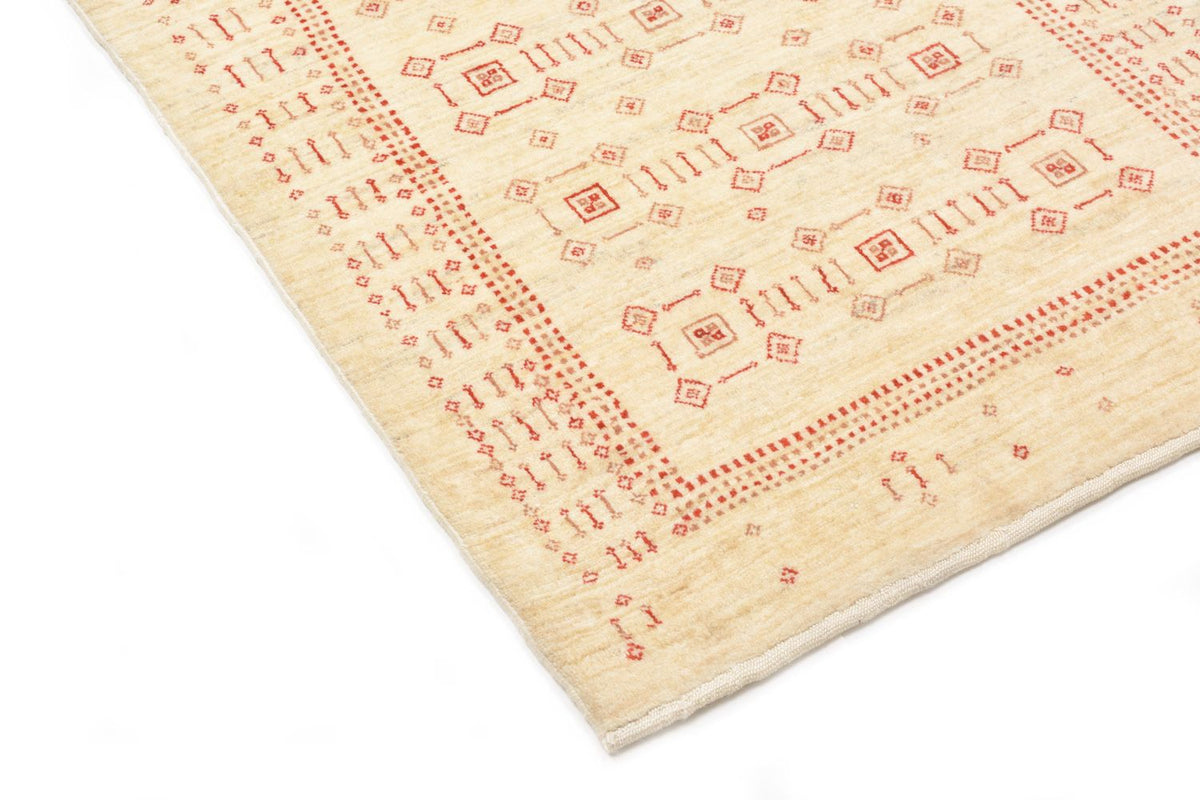 Runner Gabbeh-matta - Loribaft Persian - 195 x 85 cm - beige