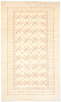 Gabbeh-matta - Loribaft Persian - 201 x 119 cm - beige