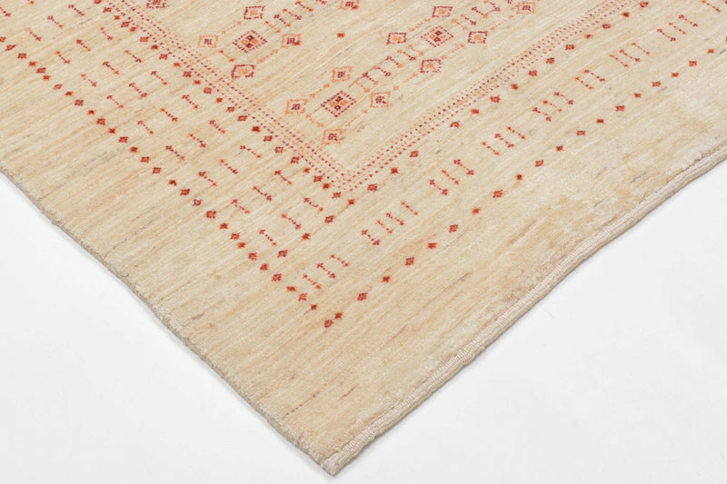Gabbeh-matta - Loribaft Persian - 201 x 119 cm - beige