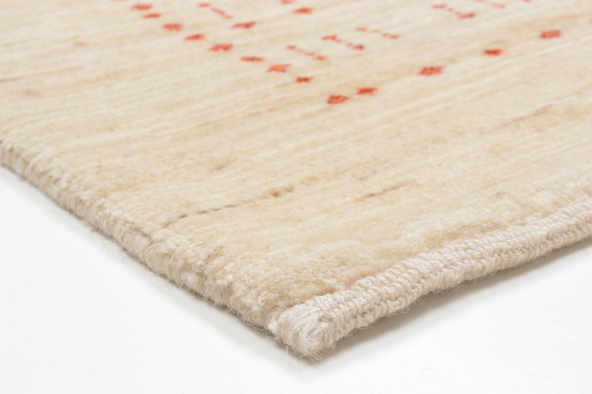 Gabbeh-matta - Loribaft Persian - 201 x 119 cm - beige