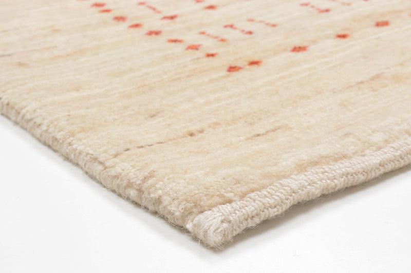 Gabbeh-matta - Loribaft Persian - 201 x 119 cm - beige