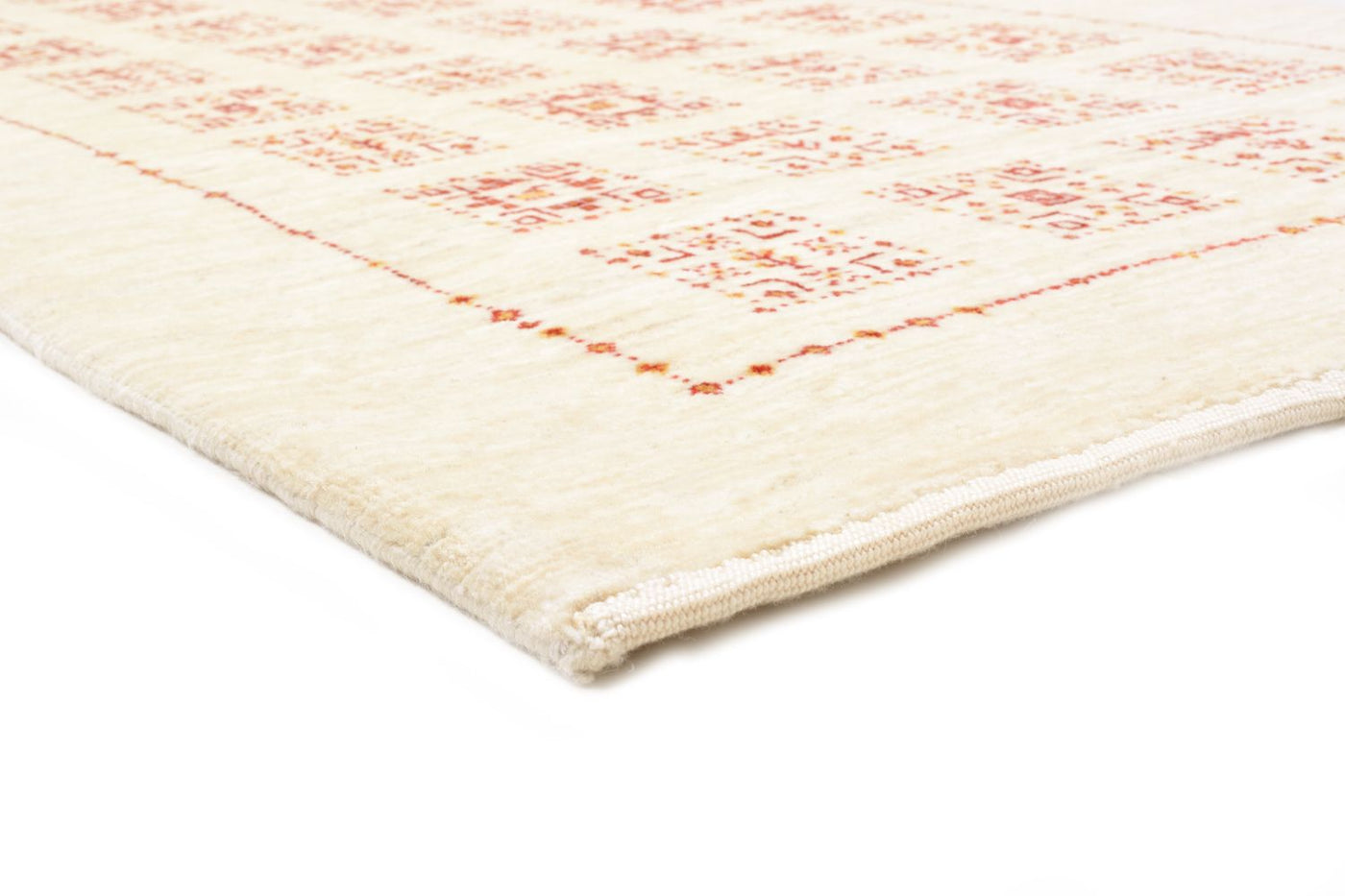 Loribaft Mattan 199x83cm - Perserteppich Wollteppich