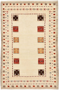 Gabbeh-matta - Loribaft Persian - 127 x 84 cm - flerfärgad
