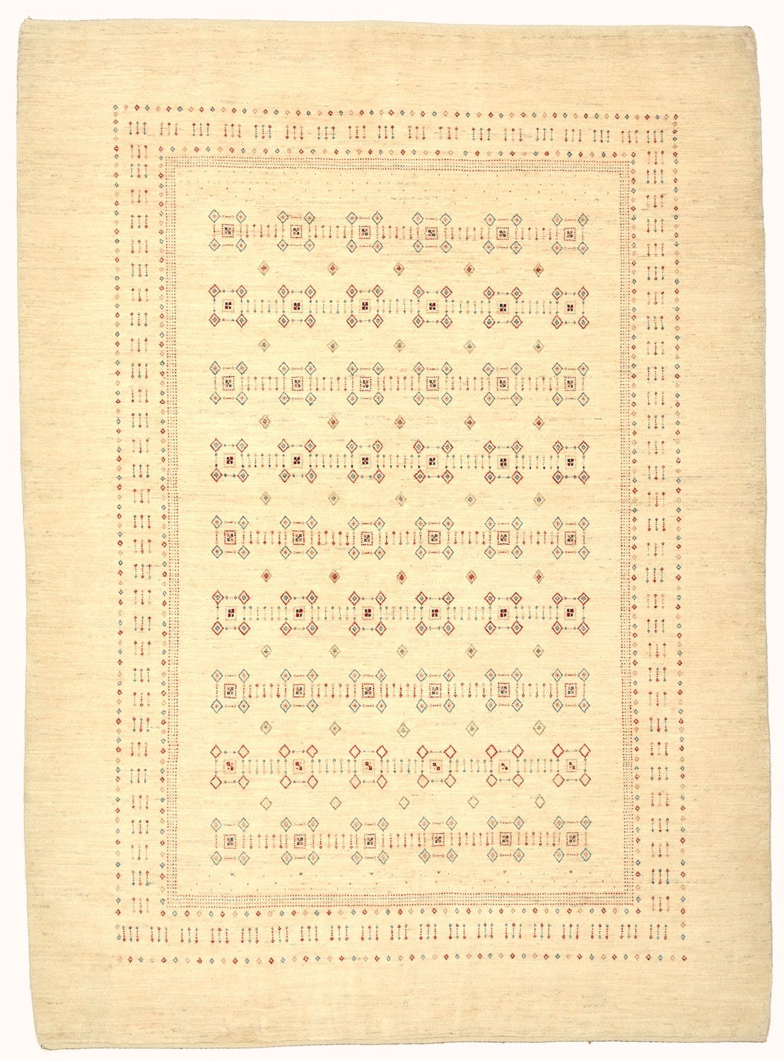 Gabbeh-matta - Loribaft Persian - 239 x 174 cm - beige