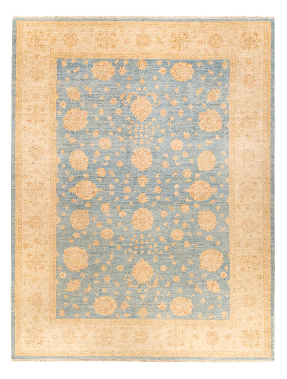 Ziegler Carpet - 343 x 258 cm - ljusblå