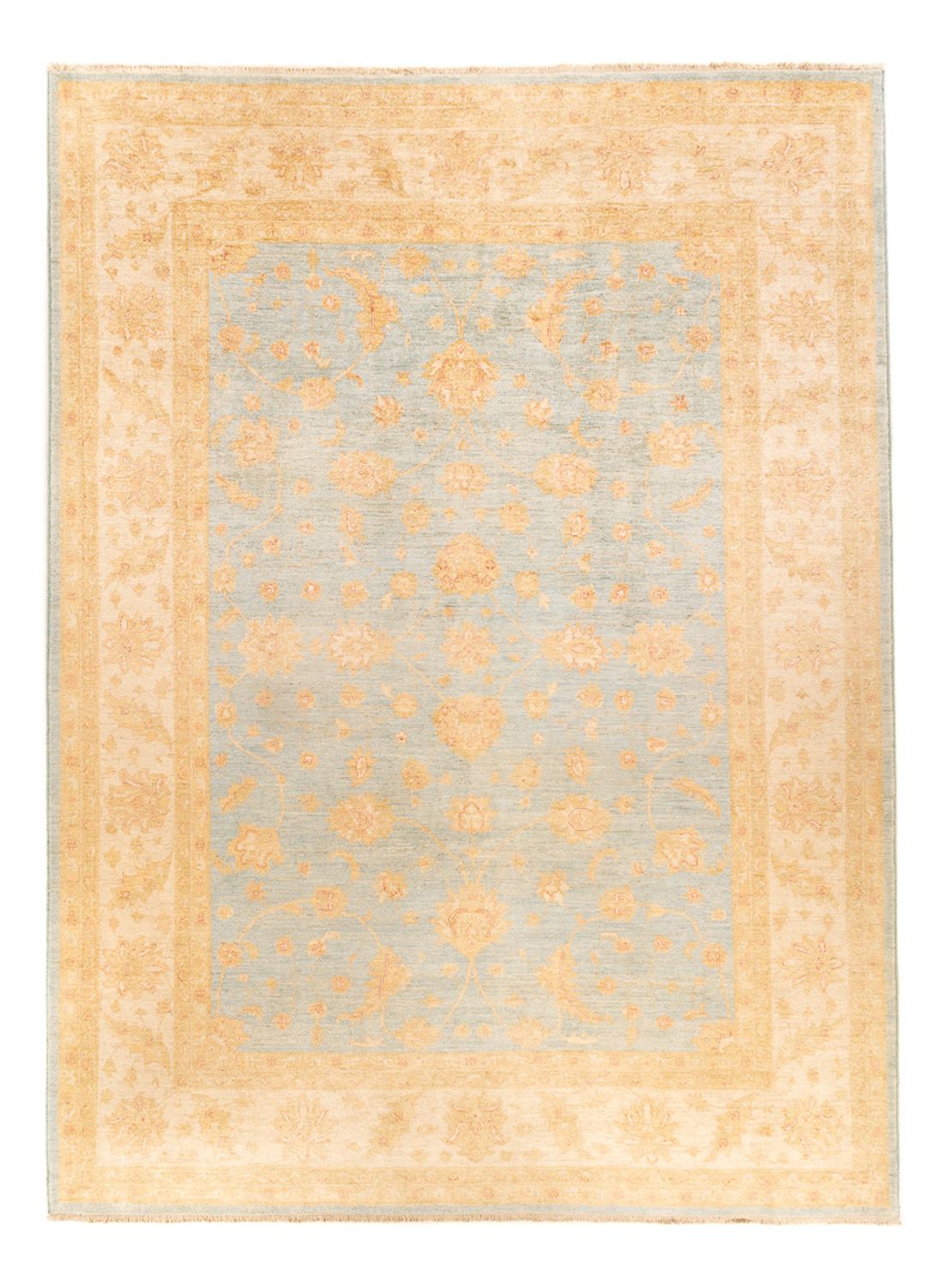 Ziegler Carpet - 342 x 257 cm - ljusblå