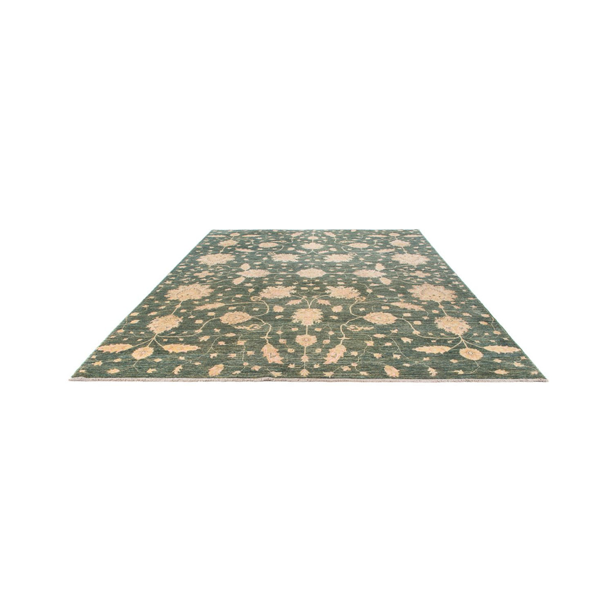 Ziegler Carpet - 348 x 256 cm - olivgrön