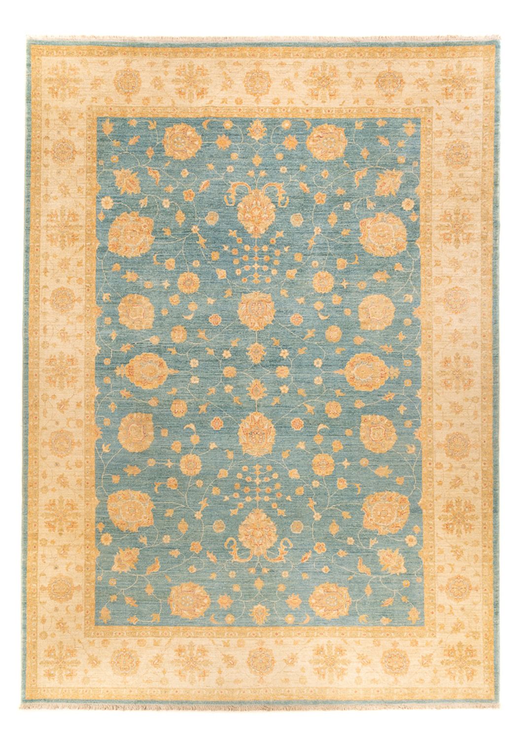 Ziegler Carpet - 353 x 255 cm - blå