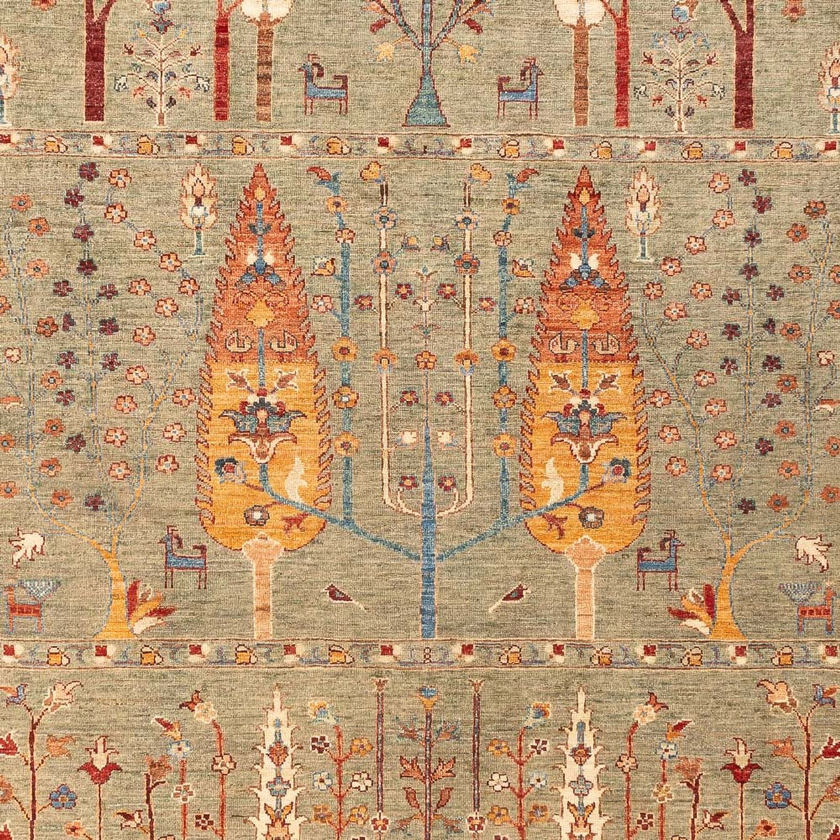 Ziegler Carpet - Ariana - 293 x 211 cm - mintgrön