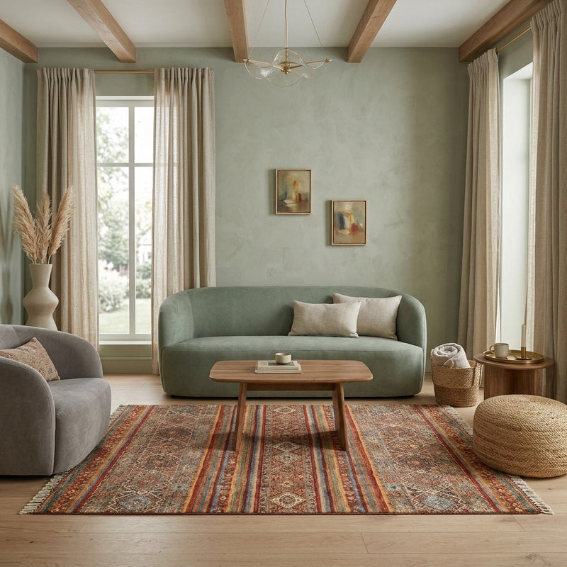 Shal Mattan 146x199cm - Oriental Carpet