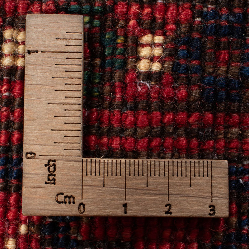 Runner Afghansk matta - 201 x 81 cm - röd