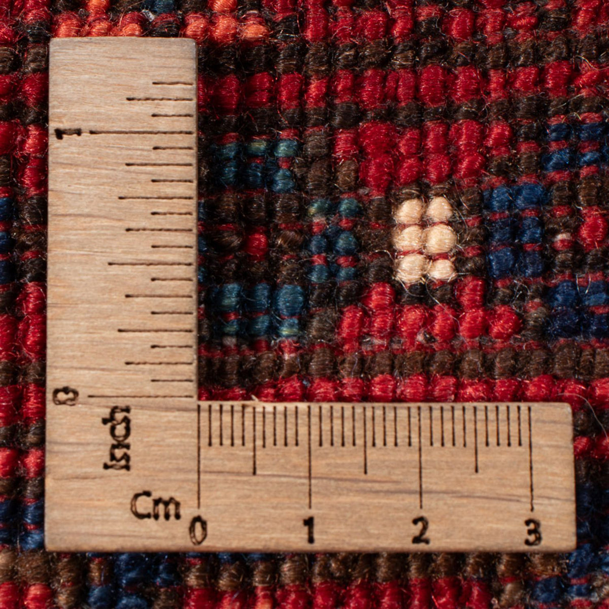 Runner Afghansk matta - 207 x 80 cm - röd