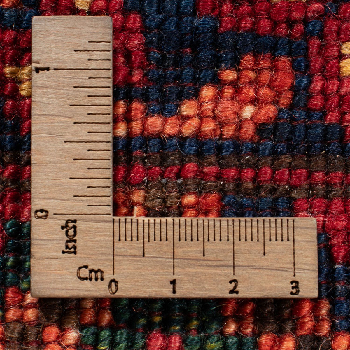 Runner Afghansk matta - 204 x 82 cm - röd