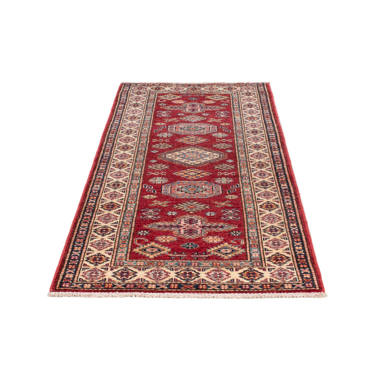 Runner Ziegler Carpet - Kazak - 210 x 76 cm - röd
