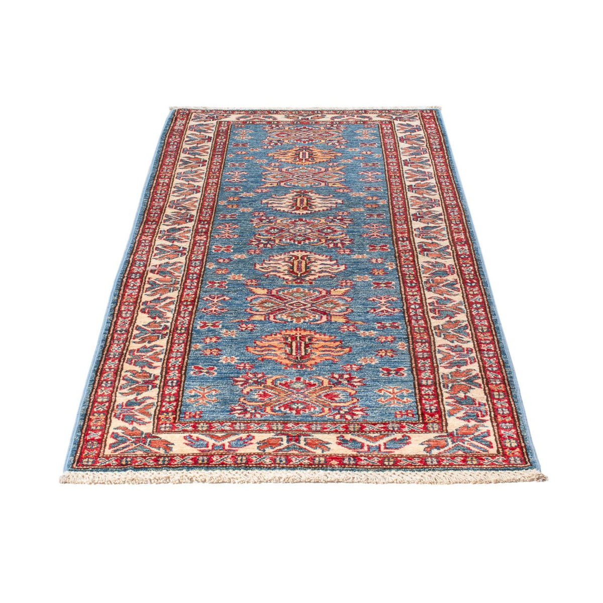 Runner Ziegler Carpet - Kazak - 202 x 72 cm - blå