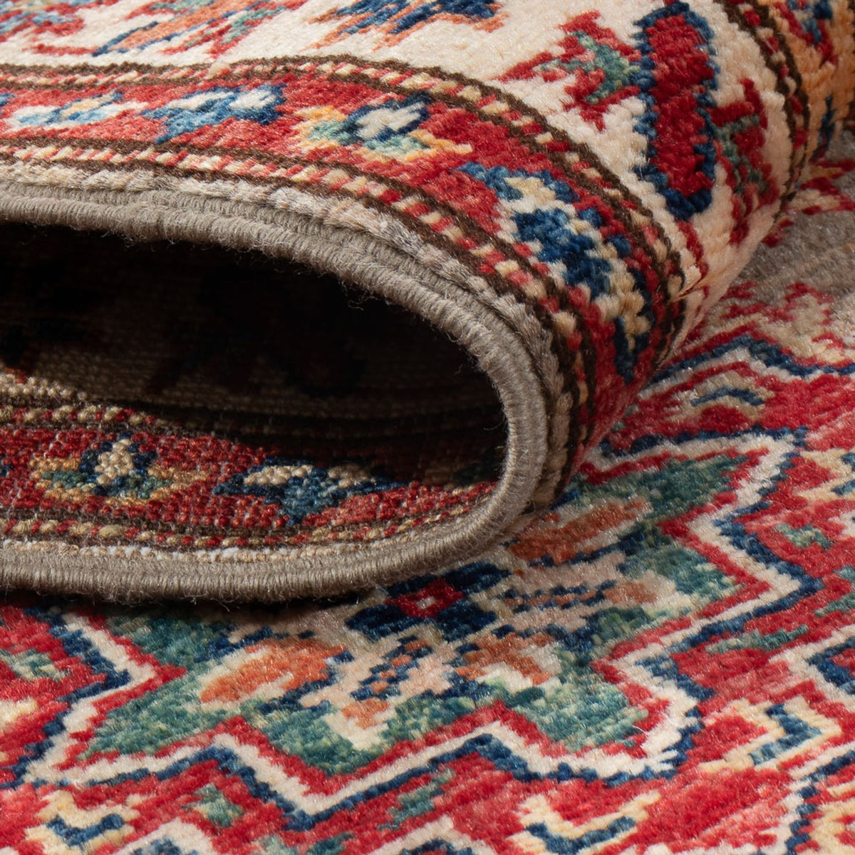 Runner Ziegler Carpet - Kazak - 166 x 60 cm - mörk beige