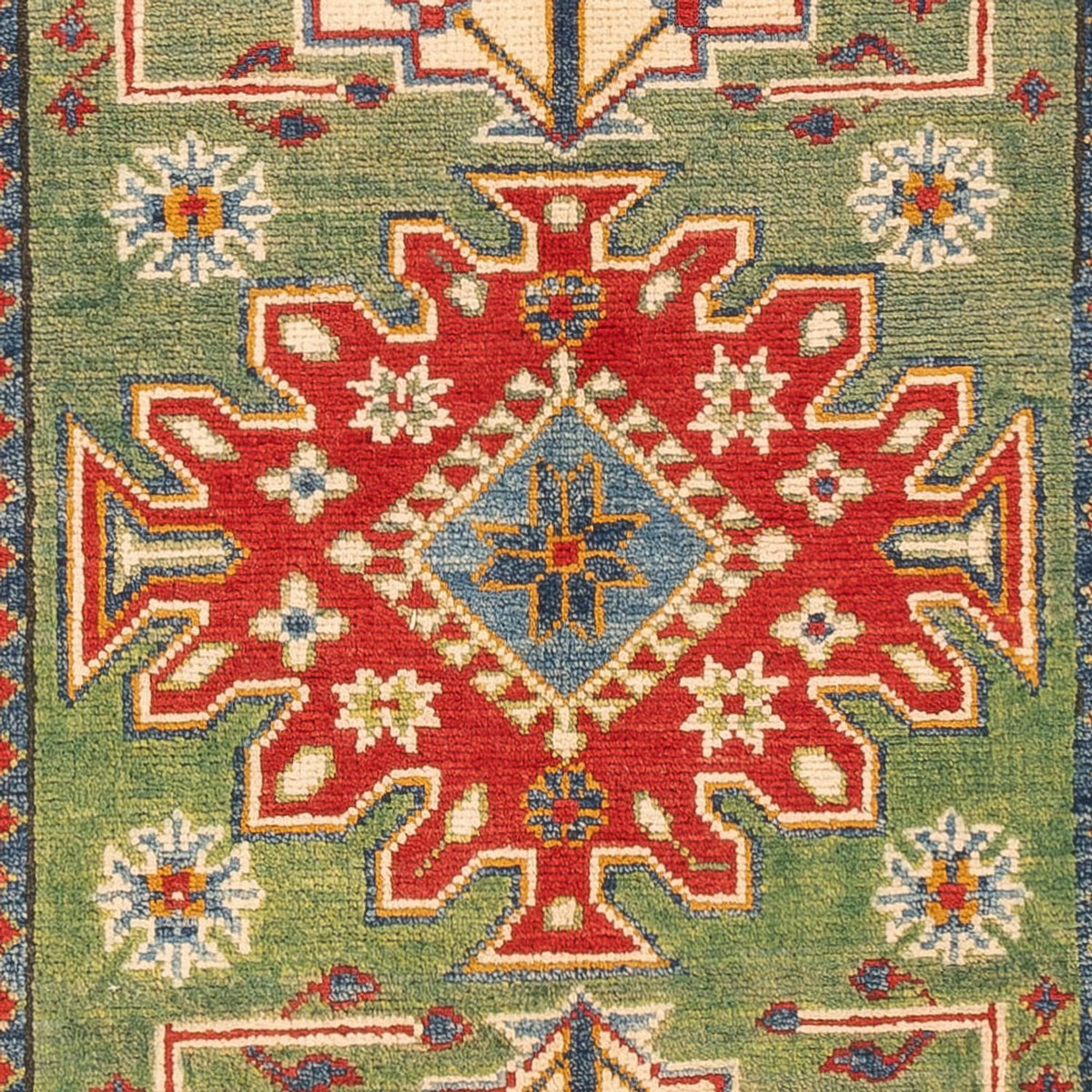 Runner Ziegler Carpet - Kazak - 192 x 83 cm - grön