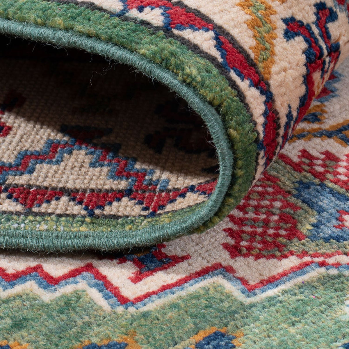 Runner Ziegler Carpet - Kazak - 192 x 83 cm - grön