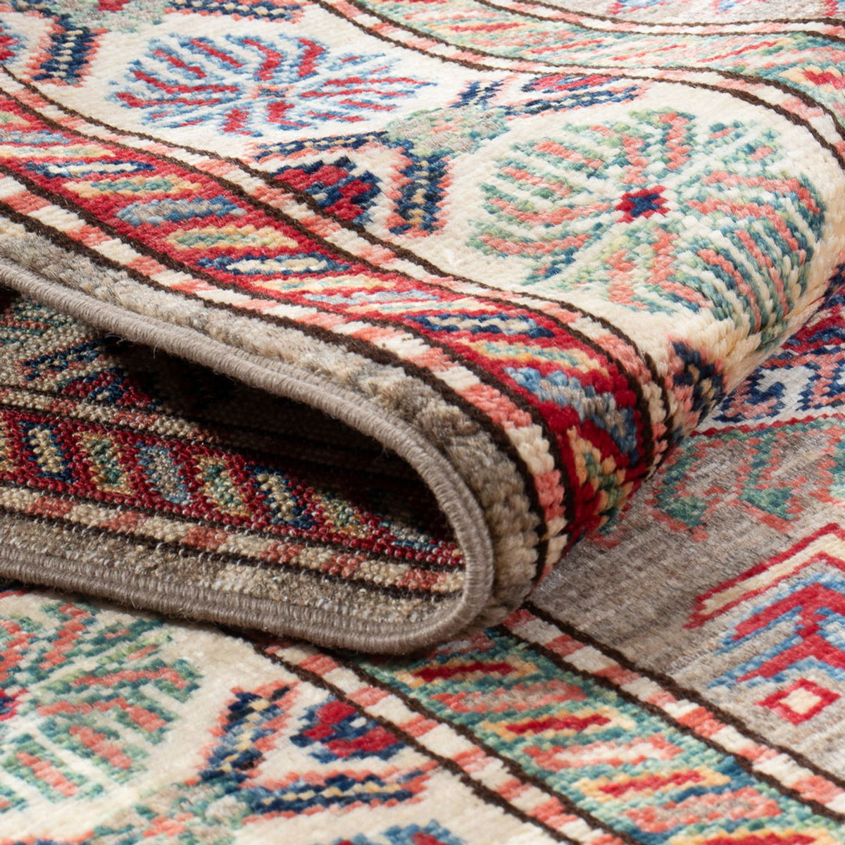 Runner Ziegler Carpet - Kazak - 194 x 74 cm - beige