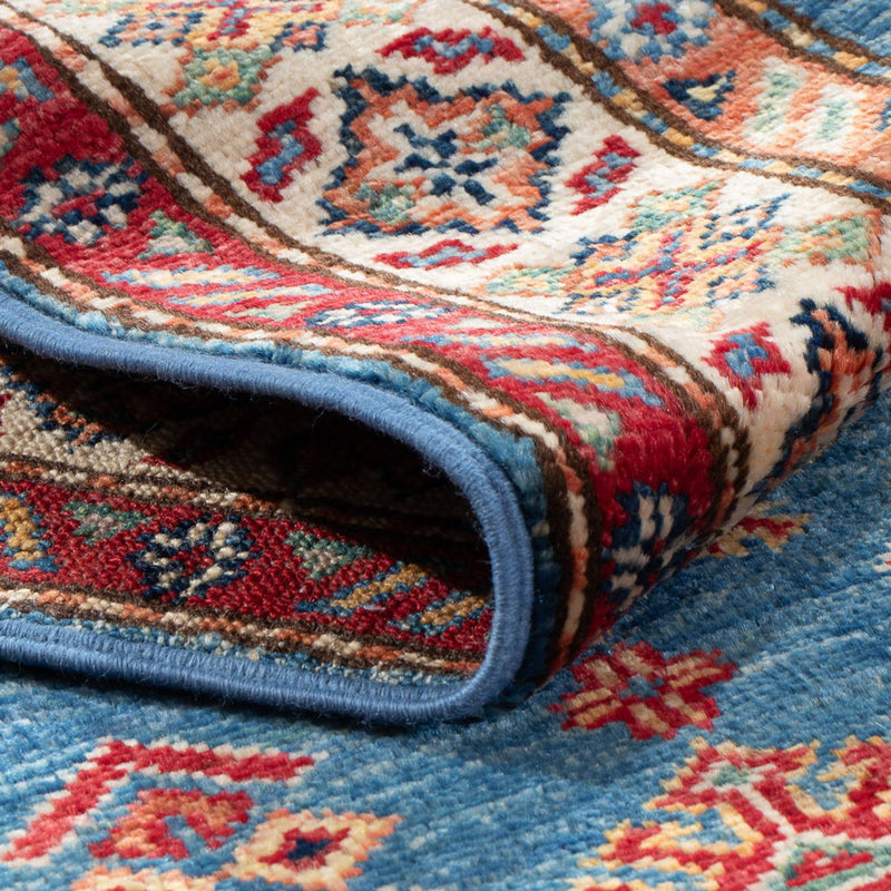 Runner Ziegler Carpet - Kazak - 179 x 59 cm - ljusblå