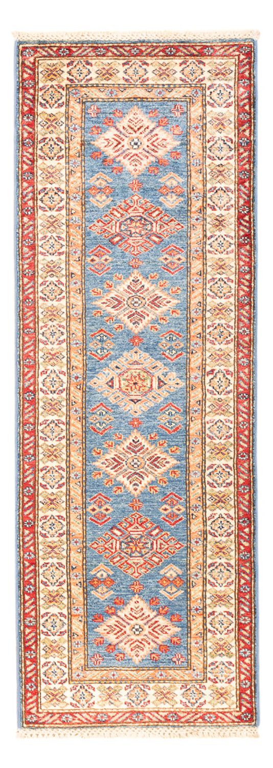 Runner Ziegler Carpet - Kazak - 177 x 61 cm - ljusblå