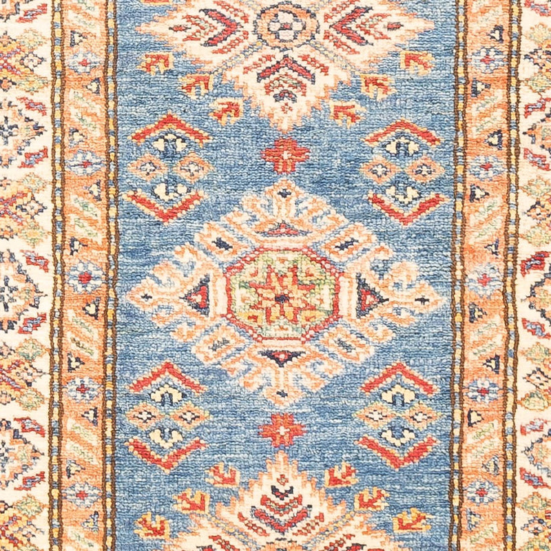 Runner Ziegler Carpet - Kazak - 177 x 61 cm - ljusblå