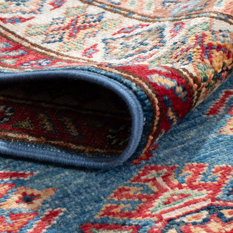 Runner Ziegler Carpet - Kazak - 177 x 61 cm - ljusblå