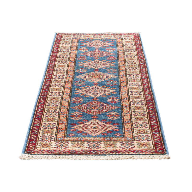 Runner Ziegler Carpet - Kazak - 177 x 61 cm - ljusblå
