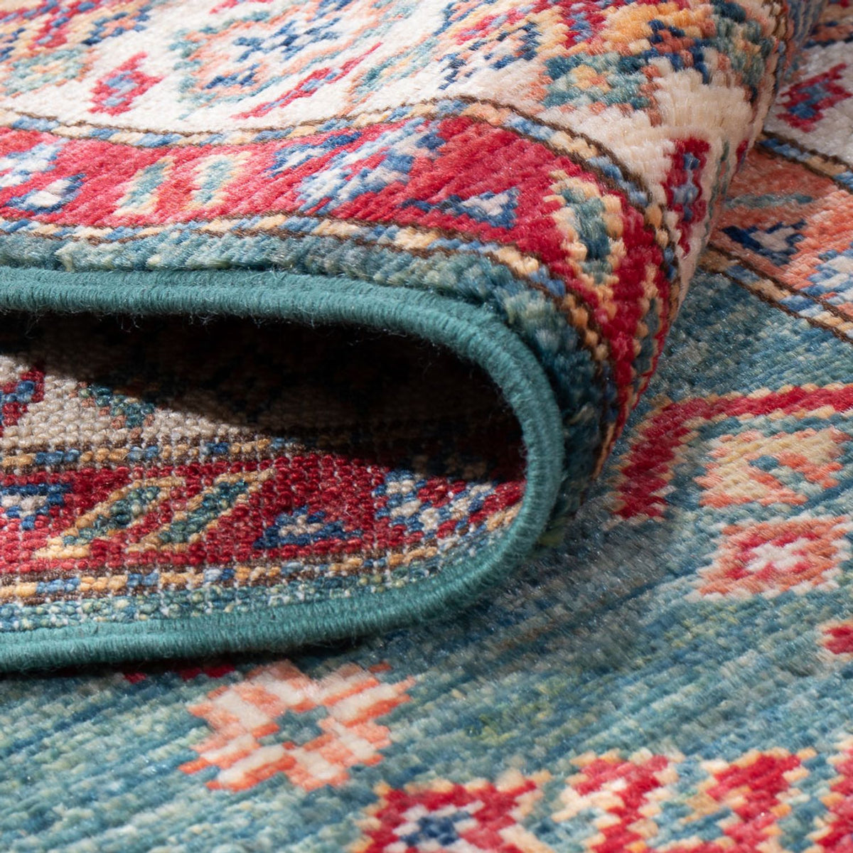 Runner Ziegler Carpet - Kazak - 181 x 61 cm - turkos