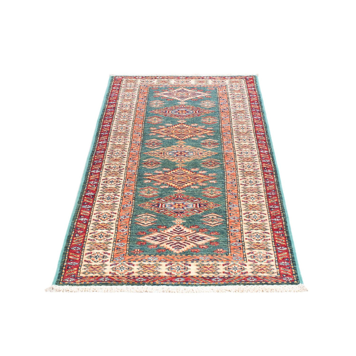 Runner Ziegler Carpet - Kazak - 181 x 61 cm - turkos