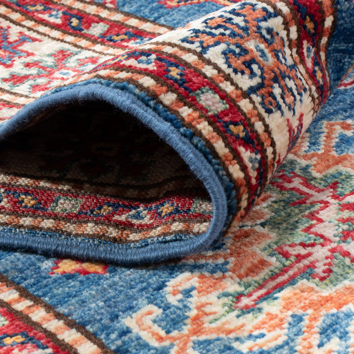 Runner Ziegler Carpet - Kazak - 189 x 63 cm - blå