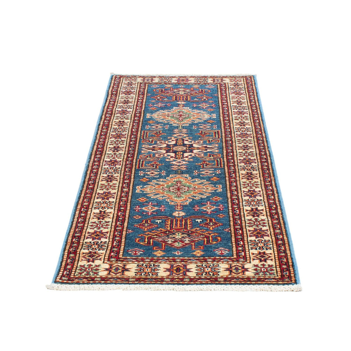 Runner Ziegler Carpet - Kazak - 189 x 63 cm - blå