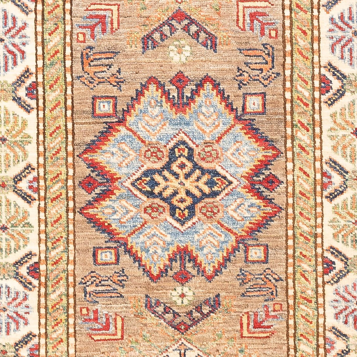 Runner Ziegler Carpet - Kazak - 201 x 72 cm - beige