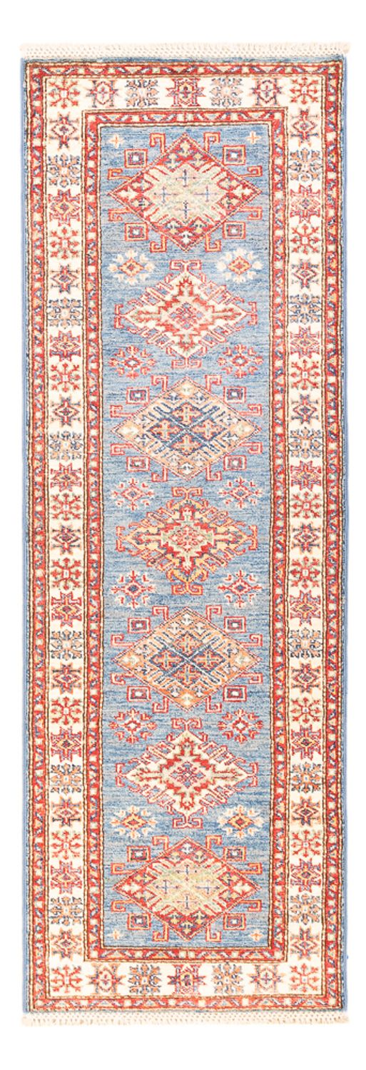 Runner Ziegler Carpet - Kazak - 185 x 61 cm - ljusblå