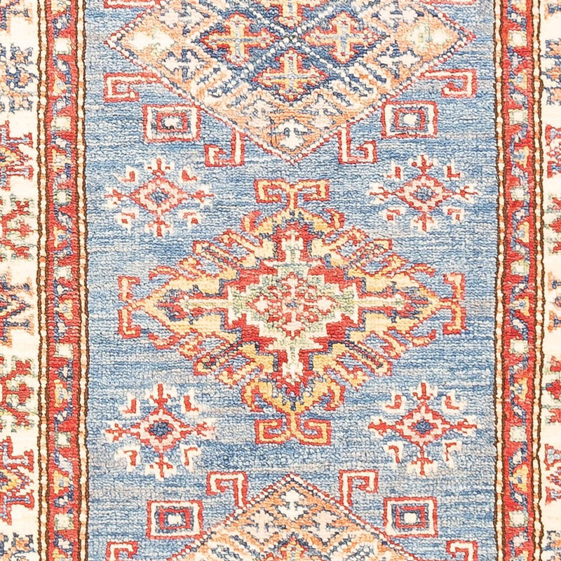Runner Ziegler Carpet - Kazak - 185 x 61 cm - ljusblå