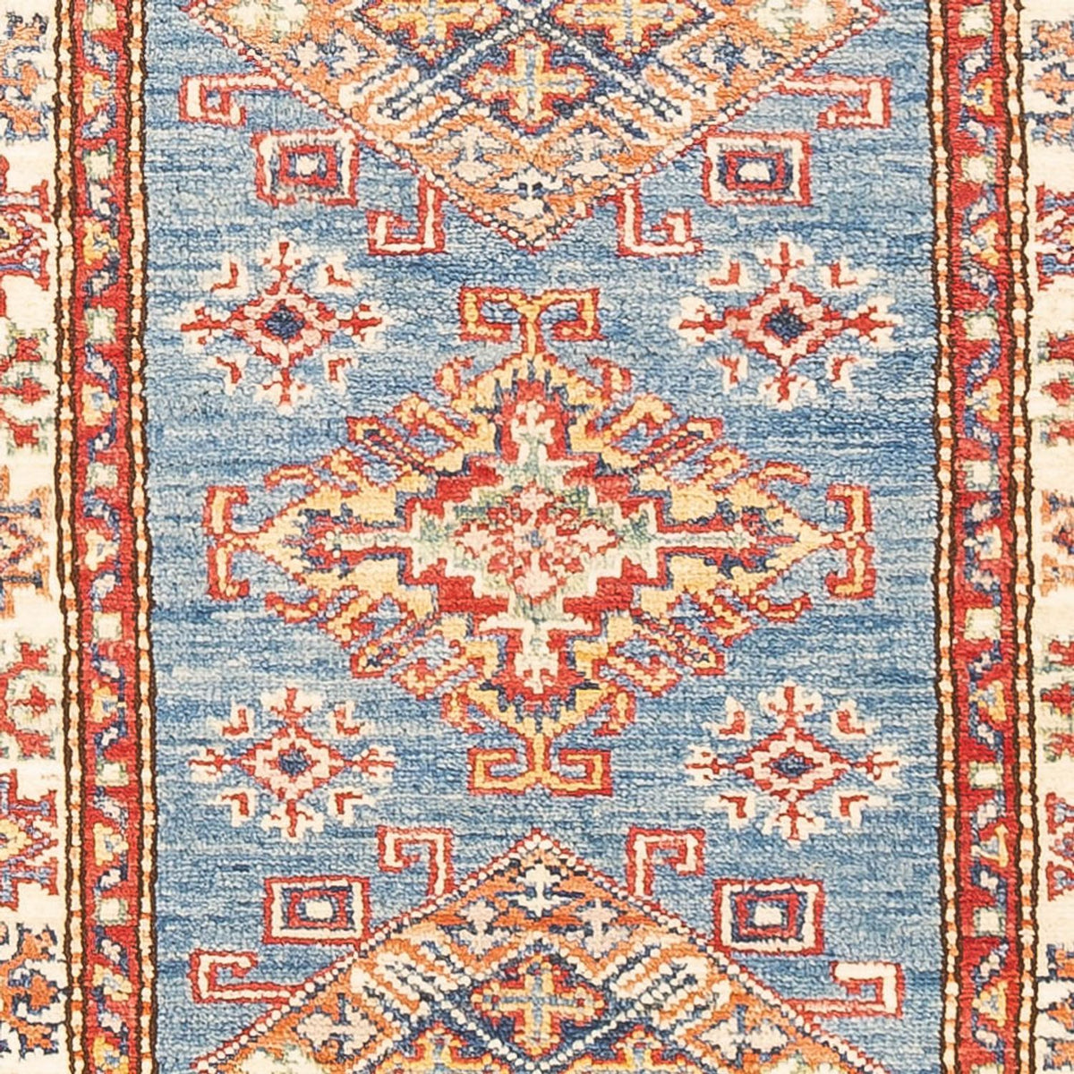 Runner Ziegler Carpet - Kazak - 186 x 58 cm - ljusblå