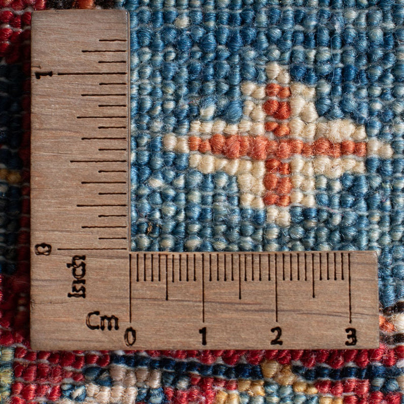 Runner Ziegler Carpet - Kazak - 186 x 58 cm - ljusblå