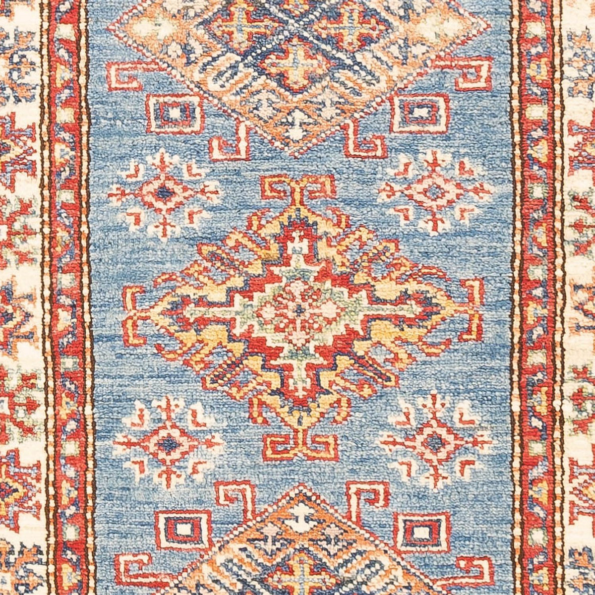 Runner Ziegler Carpet - Kazak - 185 x 60 cm - ljusblå